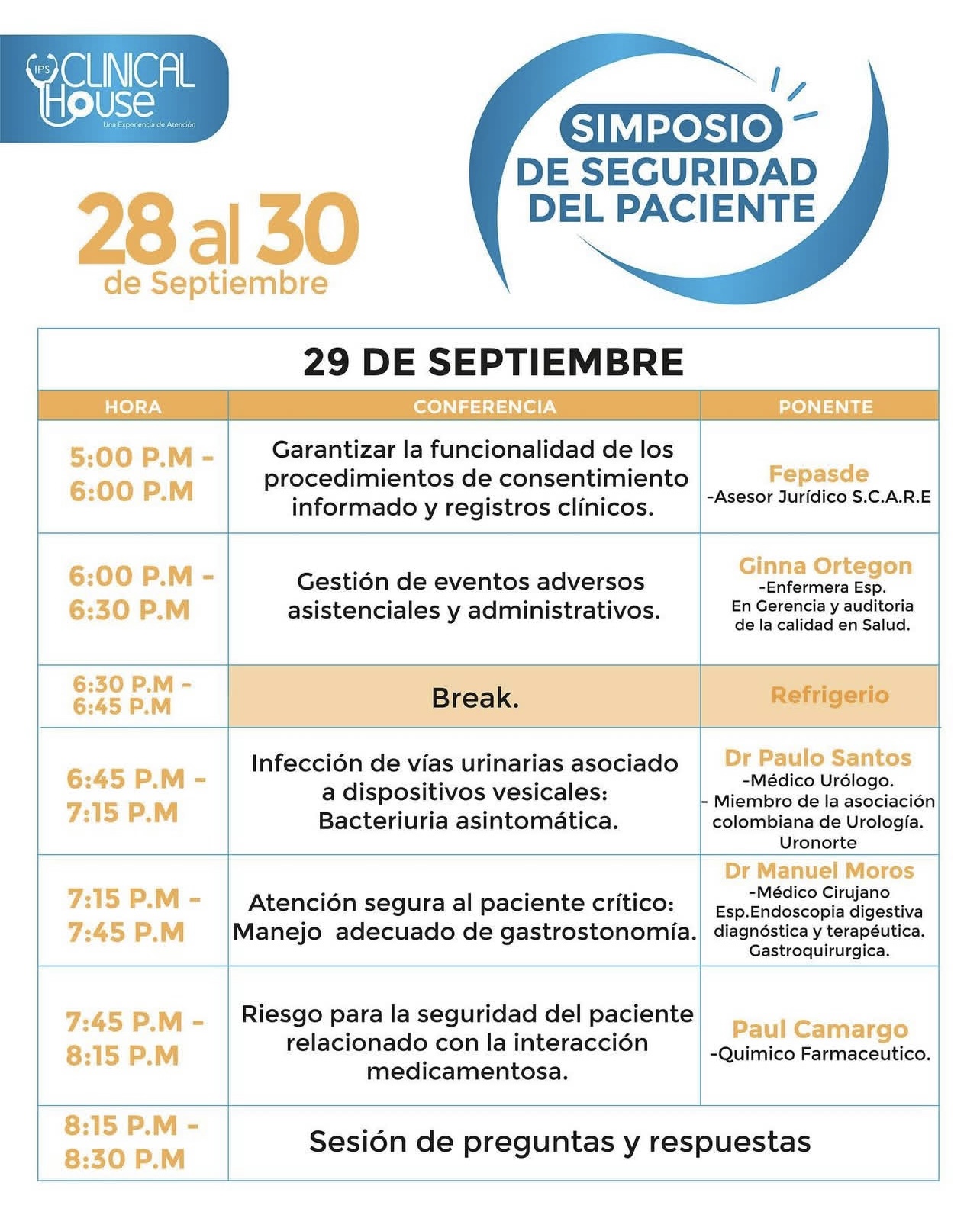 Cronograma Detalle Día 2