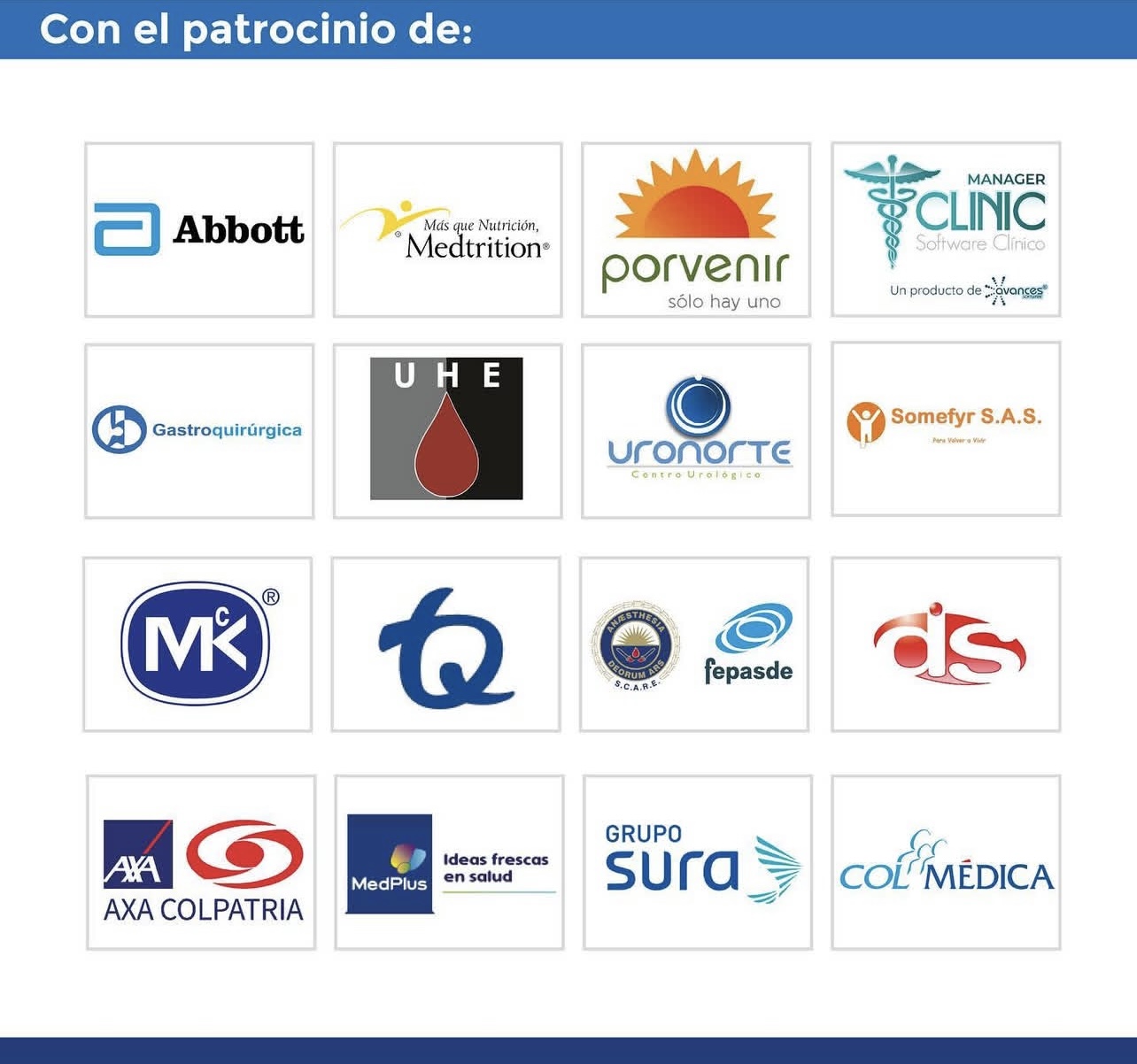 Patrocinadores Simposio 2022